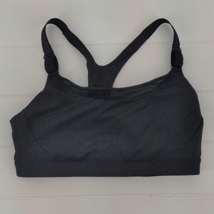 Athleta Black Racerback Sports Bra